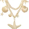 Bijou Brigitte Ensemble de colliers - Golden Maritime Hot