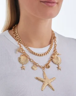 Bijou Brigitte Ensemble de colliers - Golden Maritime Hot