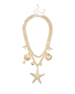 Bijou Brigitte Ensemble de colliers - Golden Maritime Hot