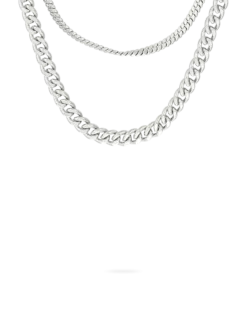 Bijou Brigitte Ensemble de colliers pour hommes - Cool Classic Outlet