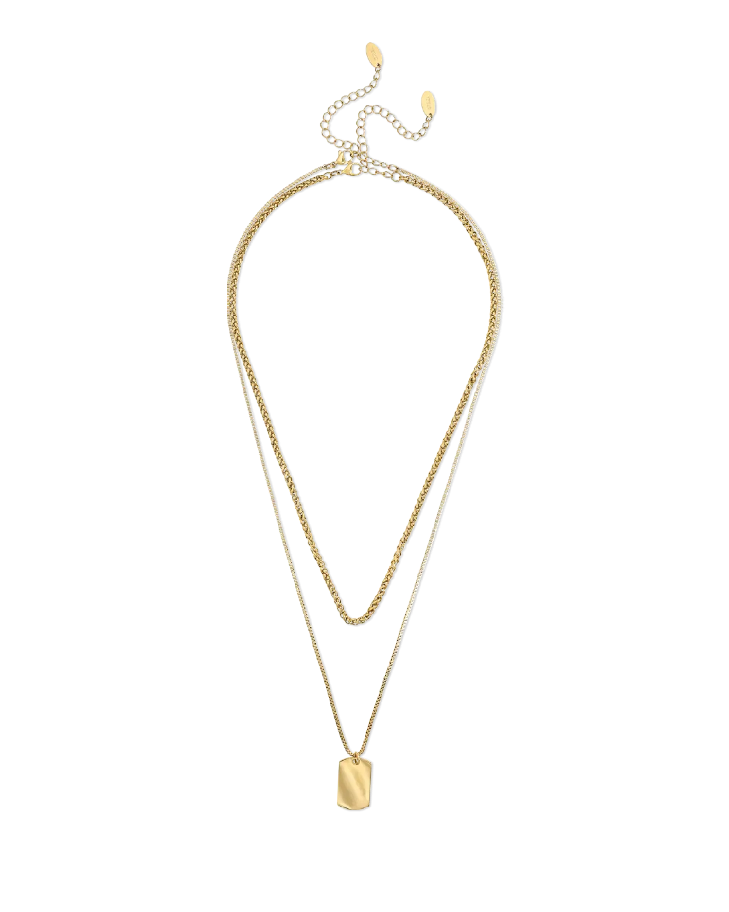 Bijou Brigitte Ensemble de colliers pour homme - Golden Tag Online