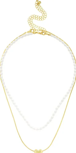 Bijou Brigitte Ensemble de colliers - Puffy Pearl Online