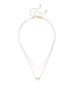 Bijou Brigitte Ensemble de colliers - Puffy Pearl Online