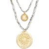 Bijou Brigitte Ensemble de colliers - Sunlight Layers New