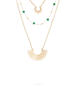 Bijou Brigitte Ensemble de colliers - Sunny Gold Discount