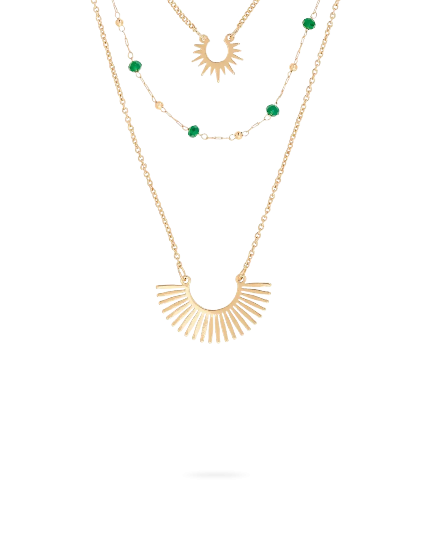 Bijou Brigitte Ensemble de colliers - Sunny Gold Discount