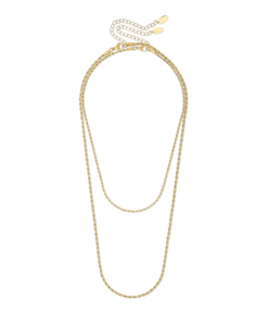 Bijou Brigitte Ensemble de colliers - Twisted Steel