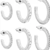 Bijou Brigitte Ensemble de créoles - Essential Silver Discount