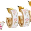 Bijou Brigitte Ensemble de créoles - Spring Trio Discount