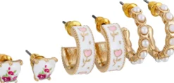Bijou Brigitte Ensemble de créoles - Spring Trio Discount