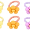 Bijou Brigitte Ensemble d'elastiques á cheveux pour enfant - Happy Flowers New