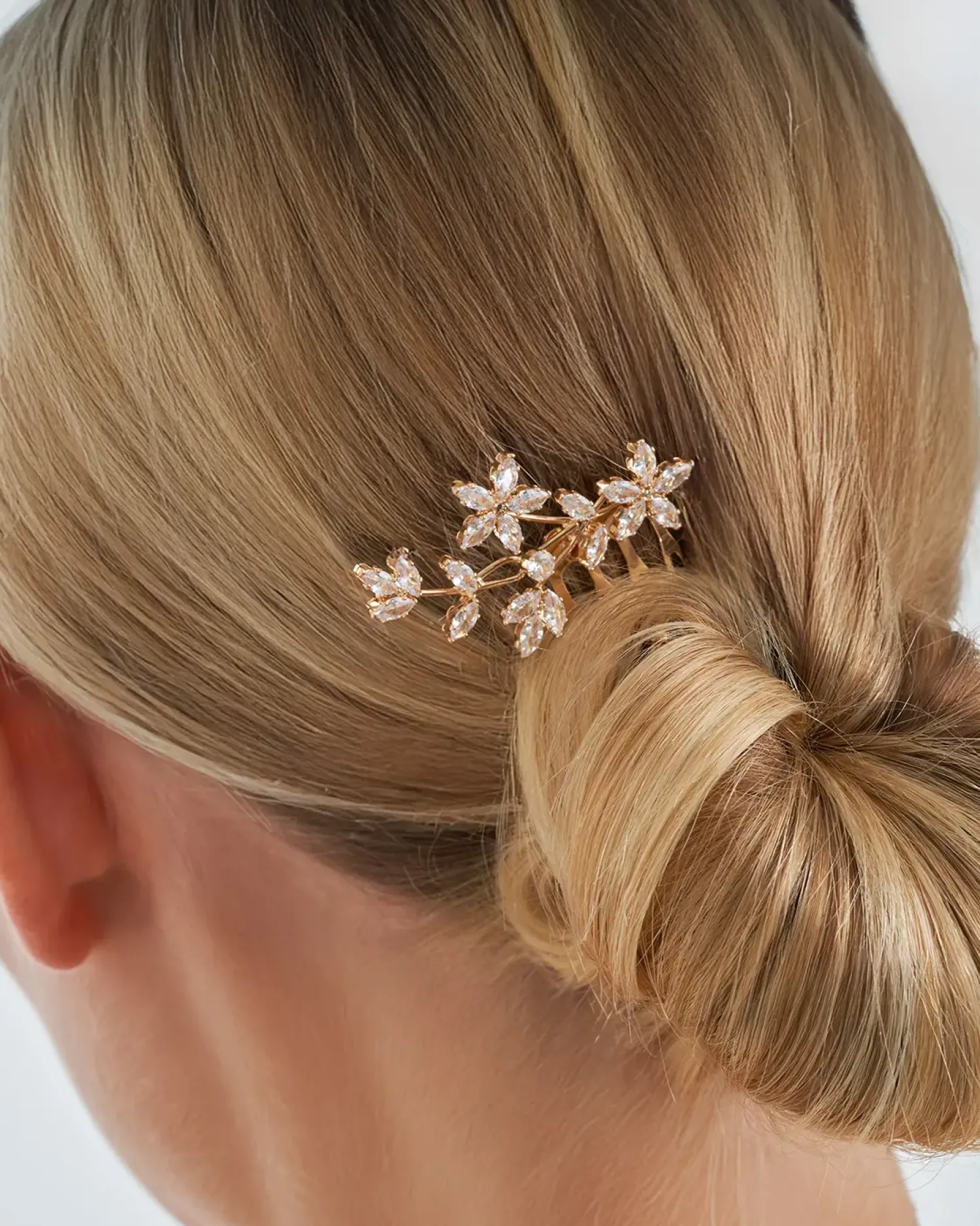 Bijou Brigitte Ensemble de peignes - Sparkling Bloom Hot