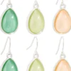 Bijou Brigitte Ensemble de pendants d'oreilles - Colorful Gem Hot