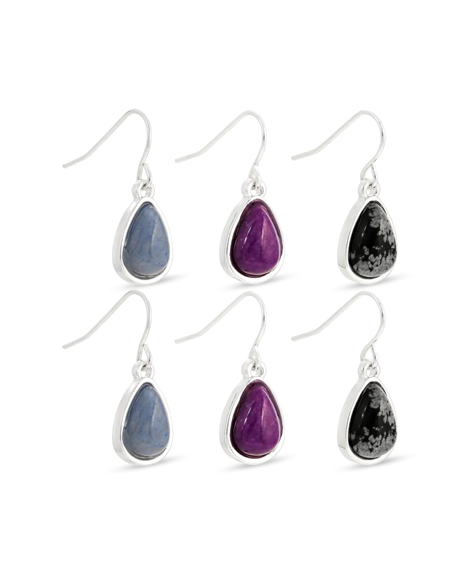 Bijou Brigitte Ensemble de pendants d'oreilles - Mystic Gems Discount