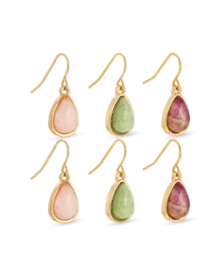 Bijou Brigitte Ensemble de pendants d'oreilles - Summer Gems New