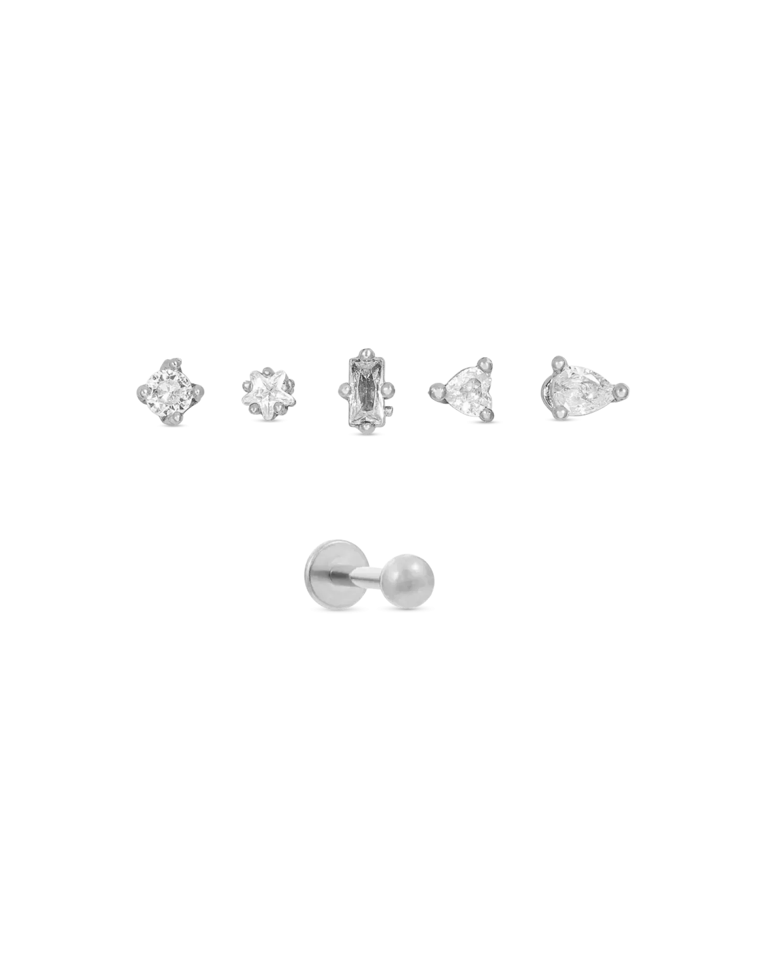 Bijou Brigitte Ensemble de piercings - Cubic Variety