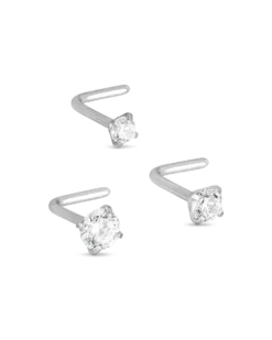 Bijou Brigitte Ensemble de piercings - Sparkly Classic New