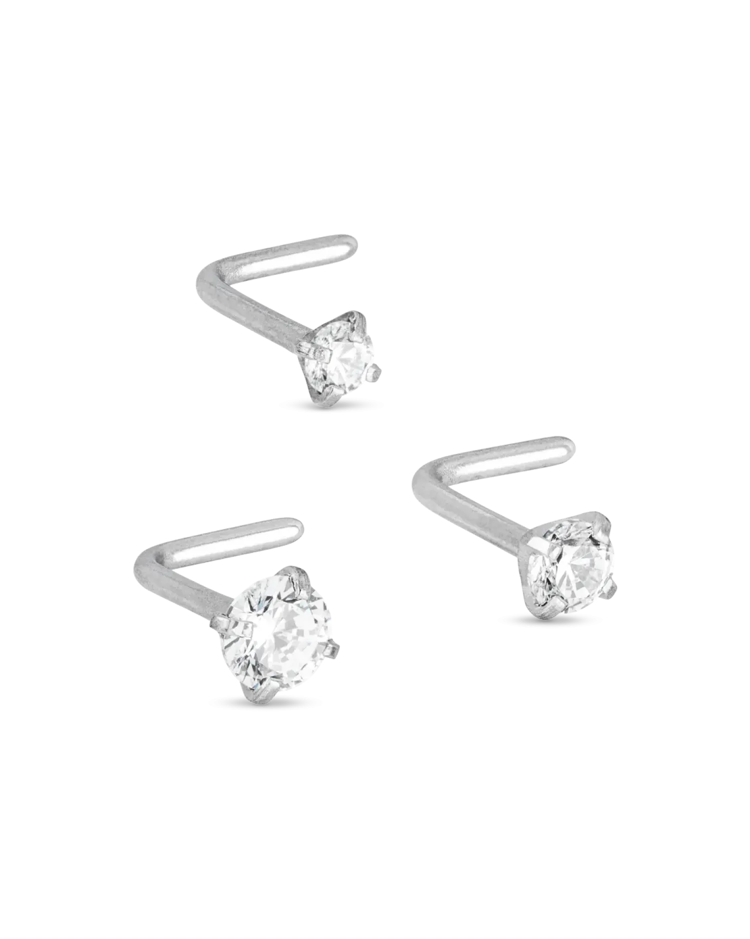 Bijou Brigitte Ensemble de piercings - Sparkly Classic New