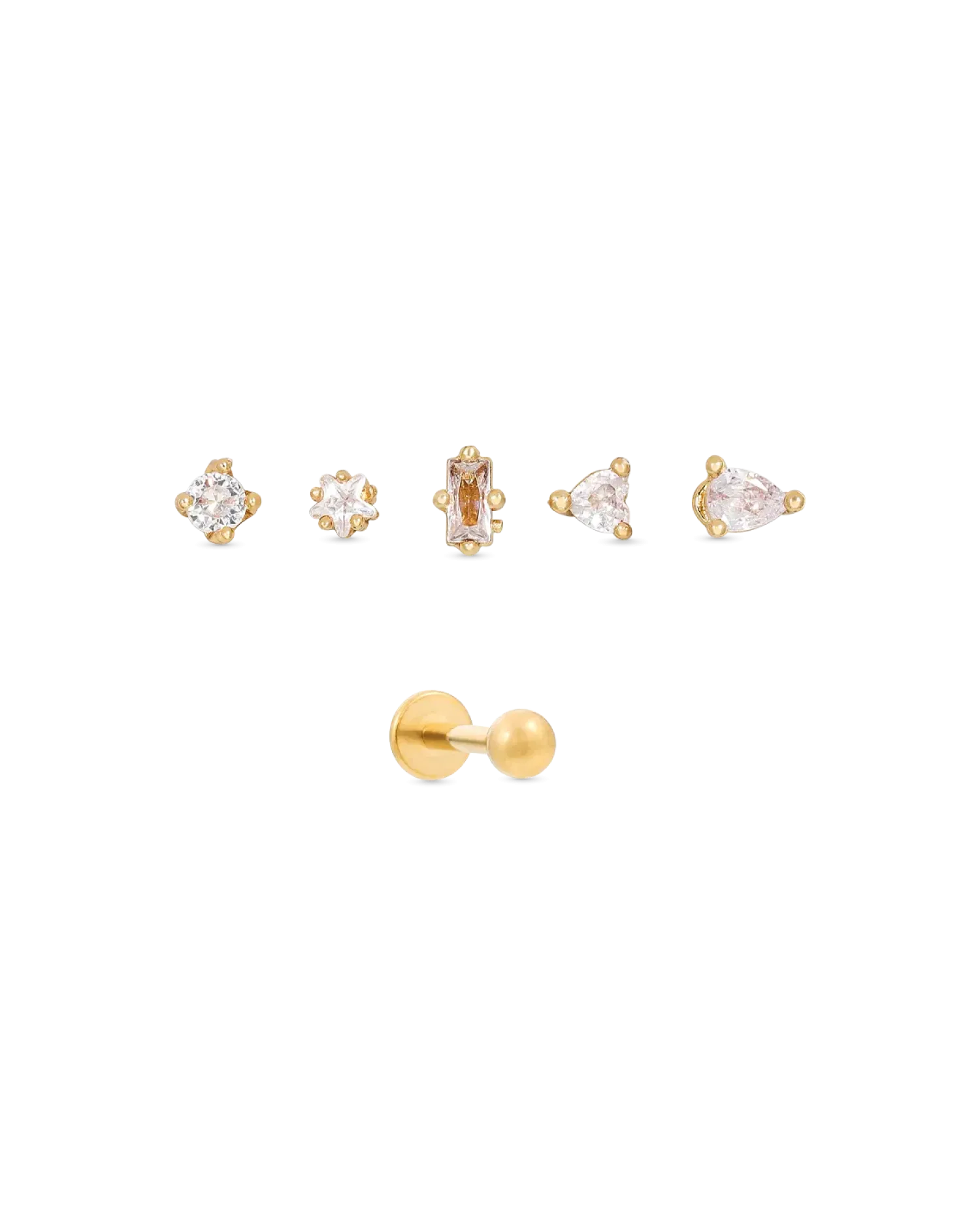 Bijou Brigitte Ensemble de piercings - Sweet Spring Sale