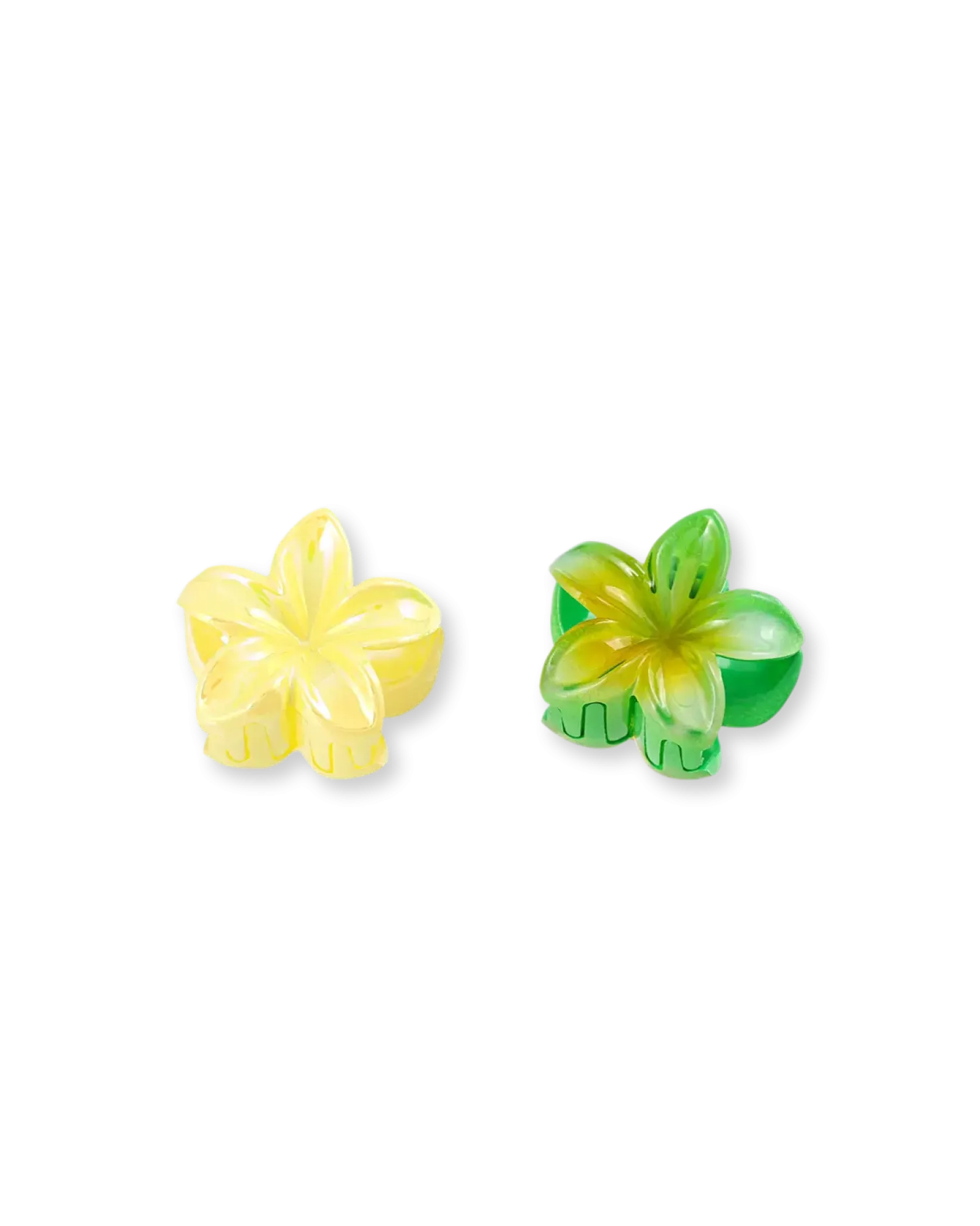 Bijou Brigitte Ensemble de pinces á cheveux - Glossy Flowers Clearance