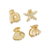 Bijou Brigitte Ensemble de pinces á cheveux - Golden Shells Sale