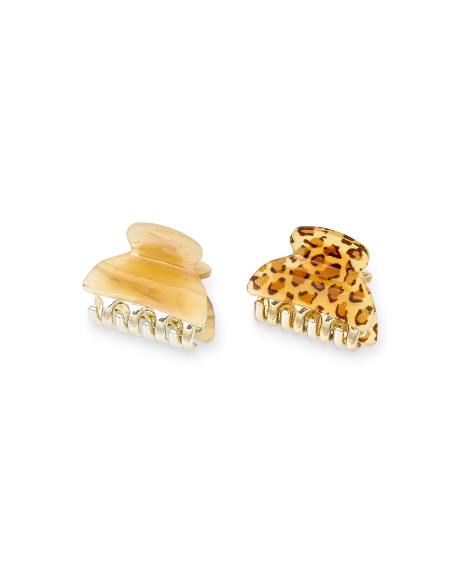 Bijou Brigitte Ensemble de pinces à cheveux - Golden Leo