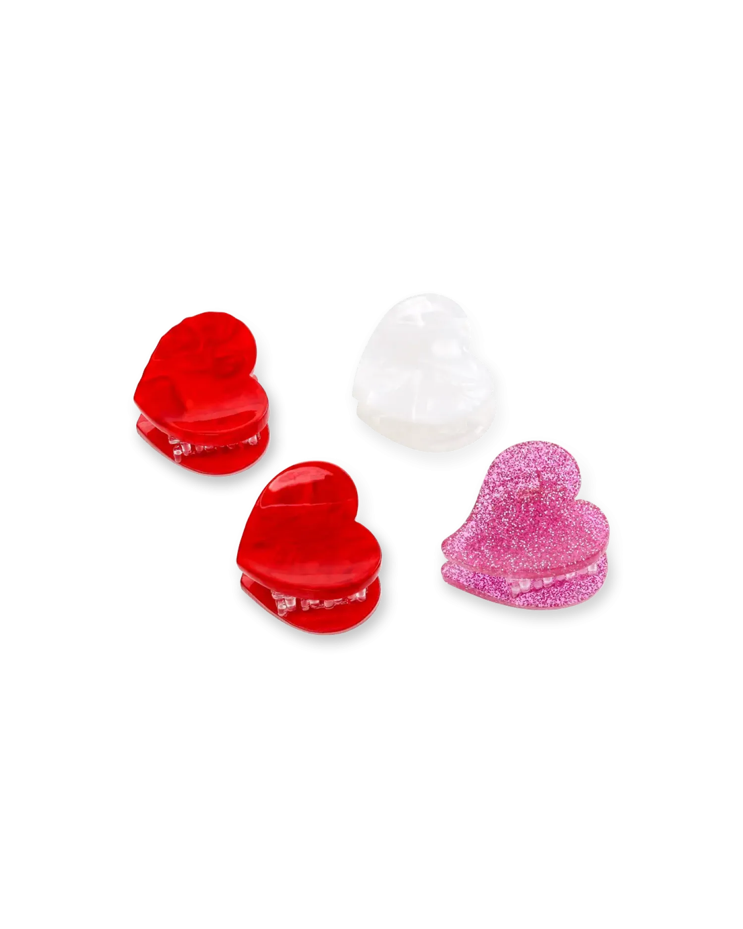 Bijou Brigitte Ensemble de pinces á cheveux - Mini Hearts New