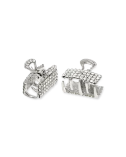 Bijou Brigitte Ensemble de pinces á cheveux - Silver Minis
