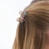 Bijou Brigitte Ensemble de pinces á cheveux - Sparkly Flower Hot