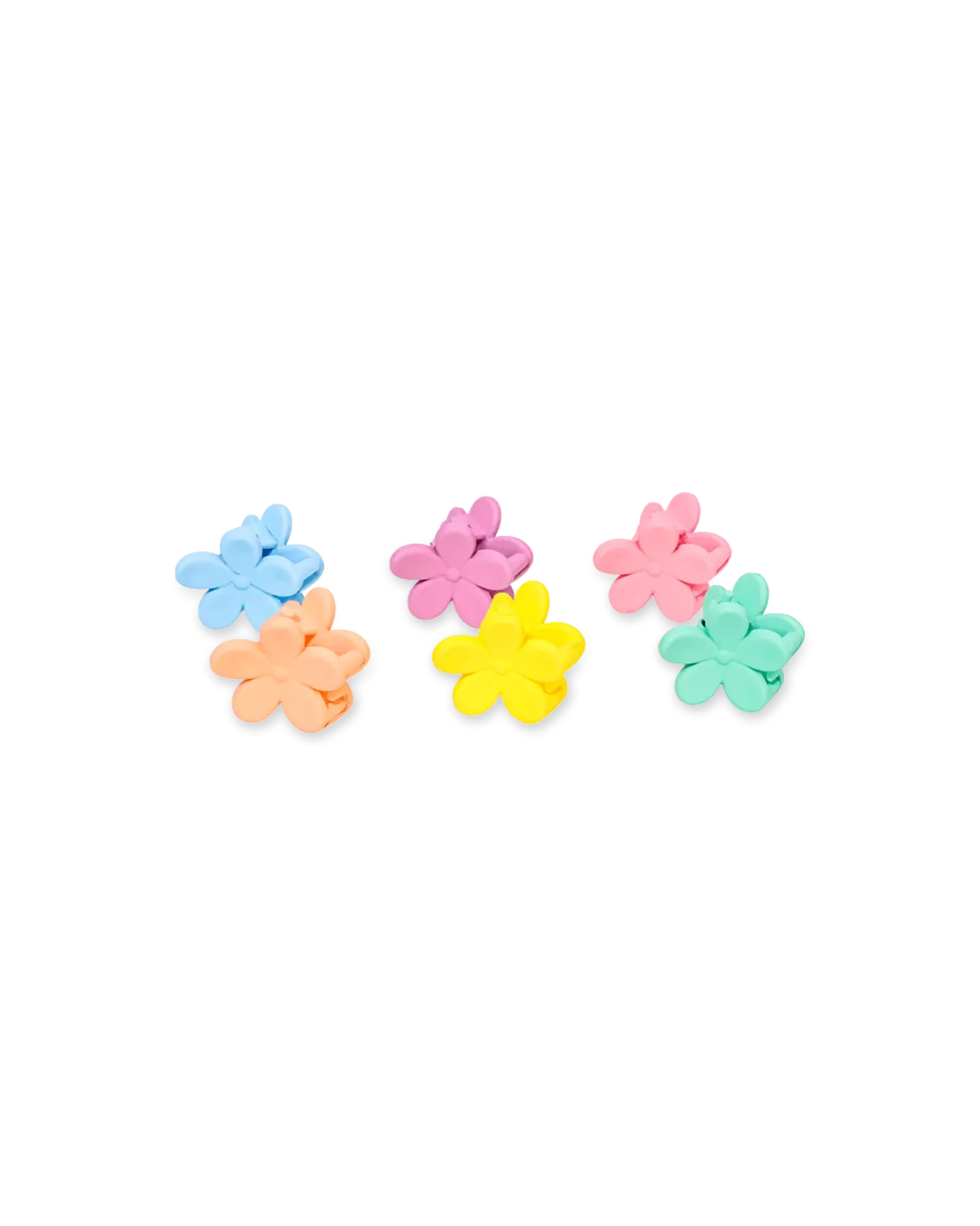 Bijou Brigitte Ensemble de pinces - Colorful Flowers Best
