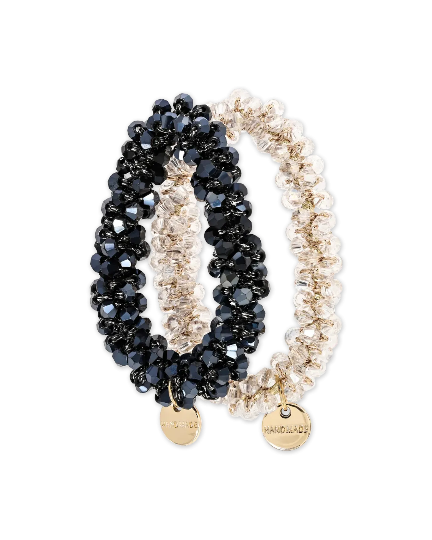Bijou Brigitte Ensemble d’élastiques pour cheveux - Shiny Pearls Discount