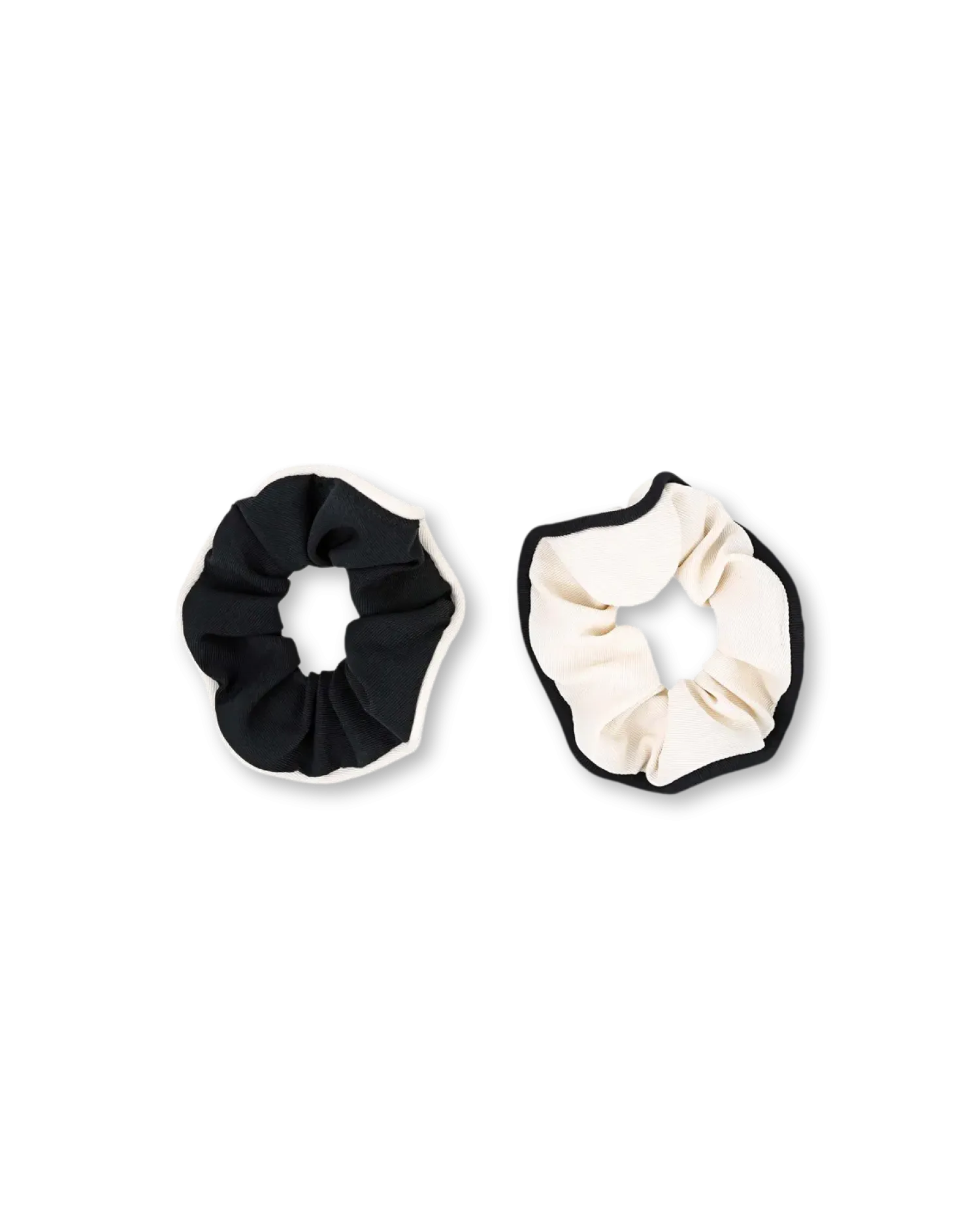 Bijou Brigitte Ensemble d'élastiques pour cheveux - Black White Sale