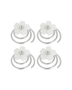 Bijou Brigitte Ensemble d'épingles en spirale - Glitter Flower Discount