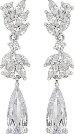 Bijou Brigitte Ensemble - Floral Zirconia Discount