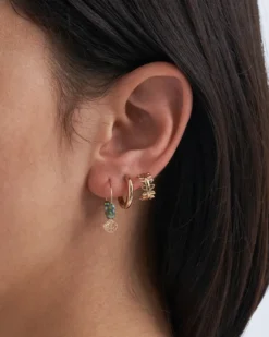 Bijou Brigitte Ensemble pour les oreilles - Green Shells Best