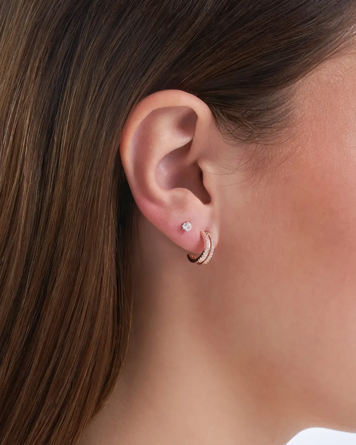 Bijou Brigitte Ensemble pour les oreilles - Rosé Chic Discount