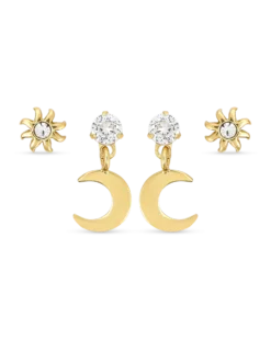 Bijou Brigitte Ensemble pour oreilles - The Moon and Star Best
