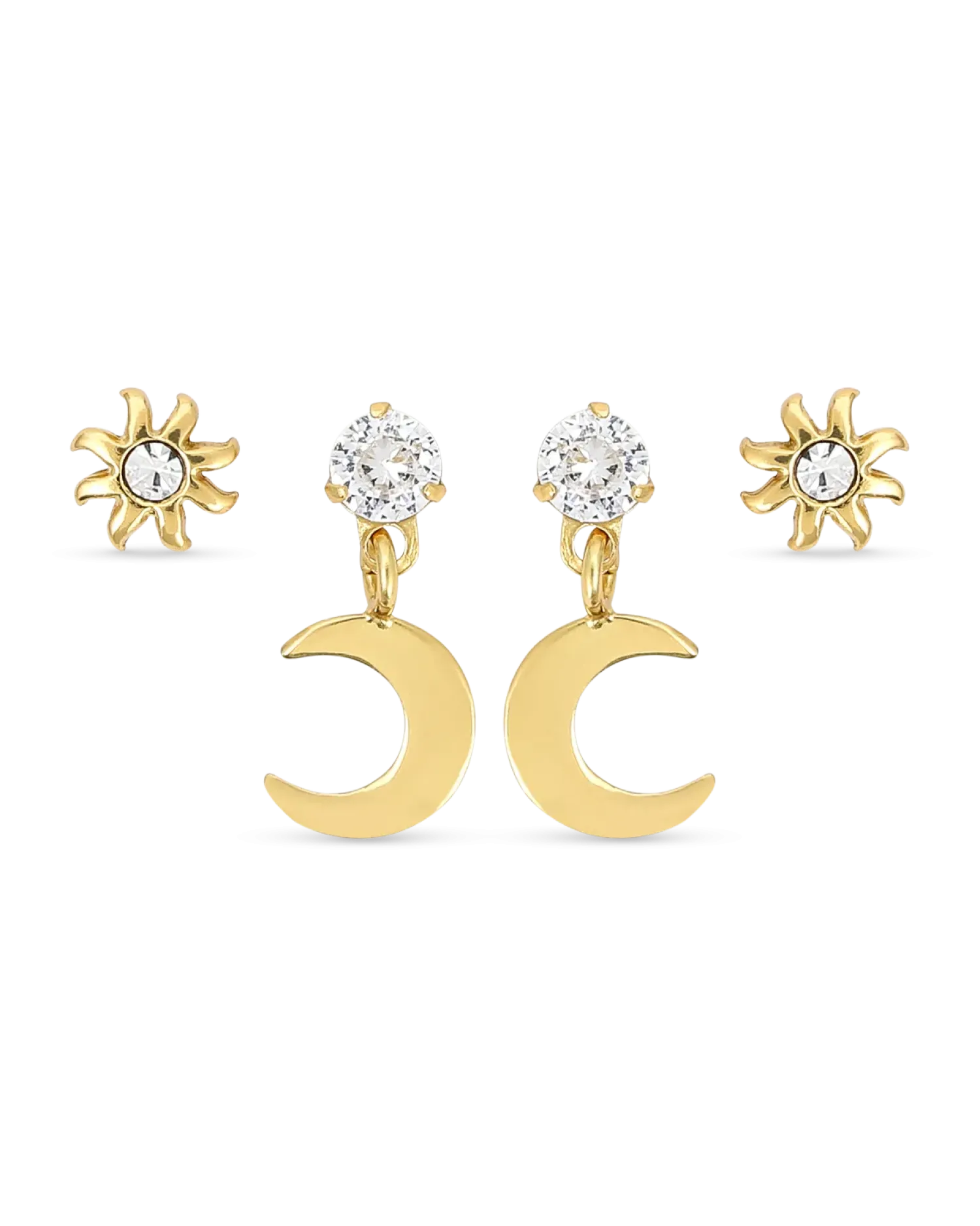 Bijou Brigitte Ensemble pour oreilles - The Moon and Star Best