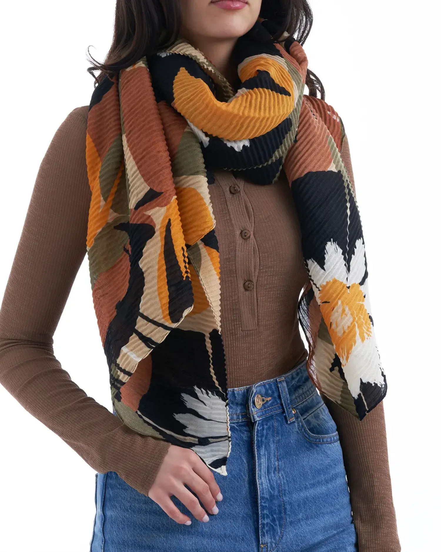 Bijou Brigitte Foulard - Autumn Flowers Discount