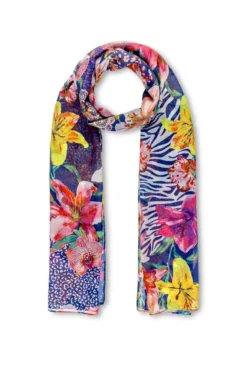 Bijou Brigitte Foulard - Bloomy Navy Outlet