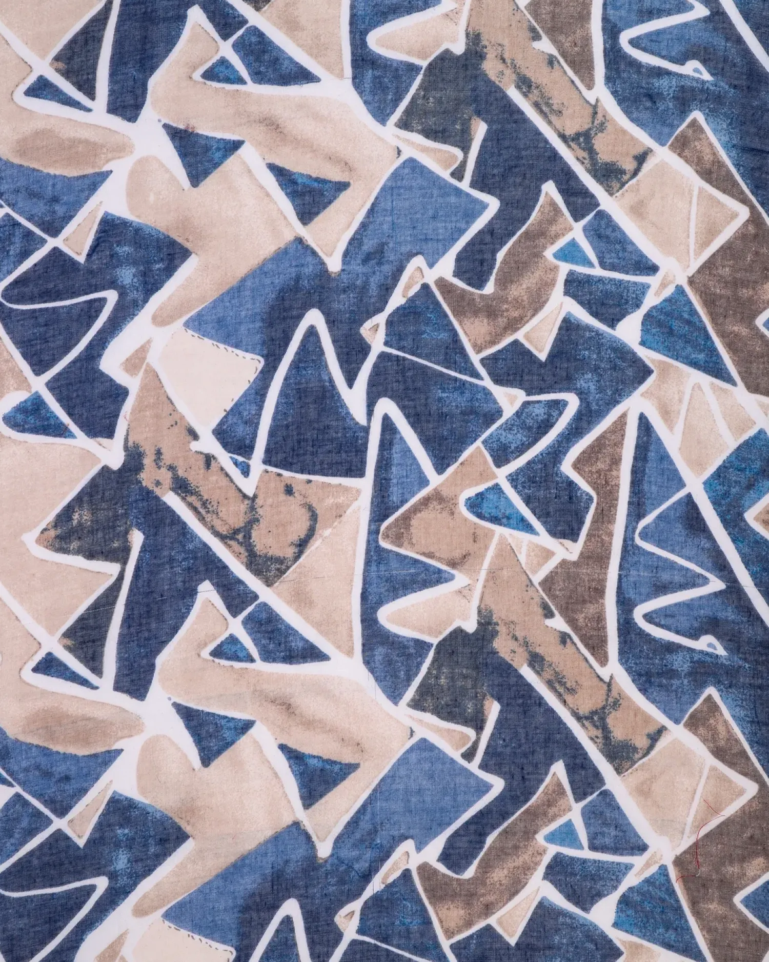Bijou Brigitte Foulard - Blue Aztec Discount