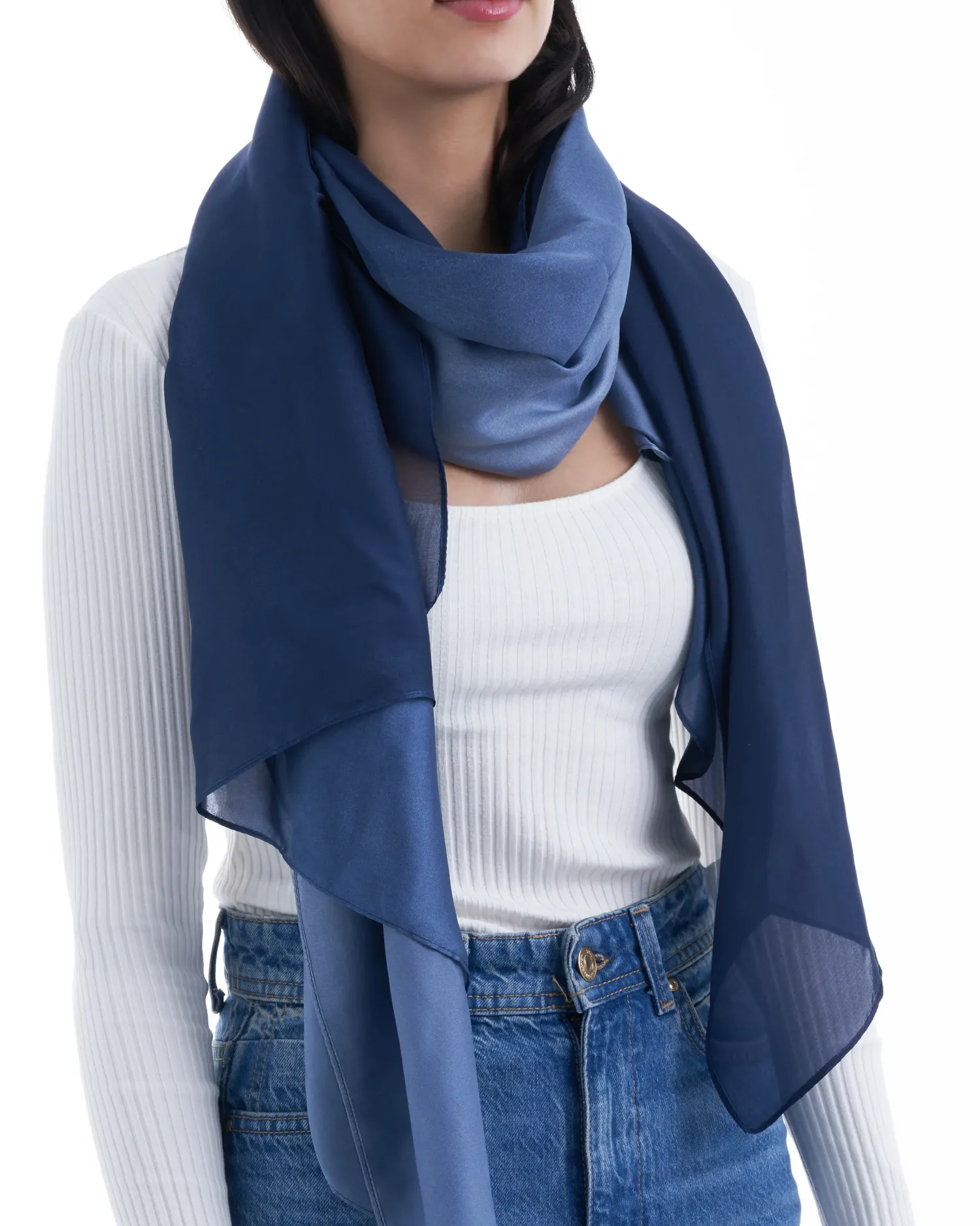 Bijou Brigitte Foulard - Blue Ombre Clearance