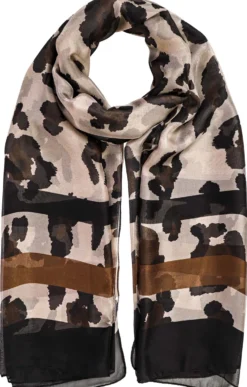 Bijou Brigitte Foulard - Brown Print Sale