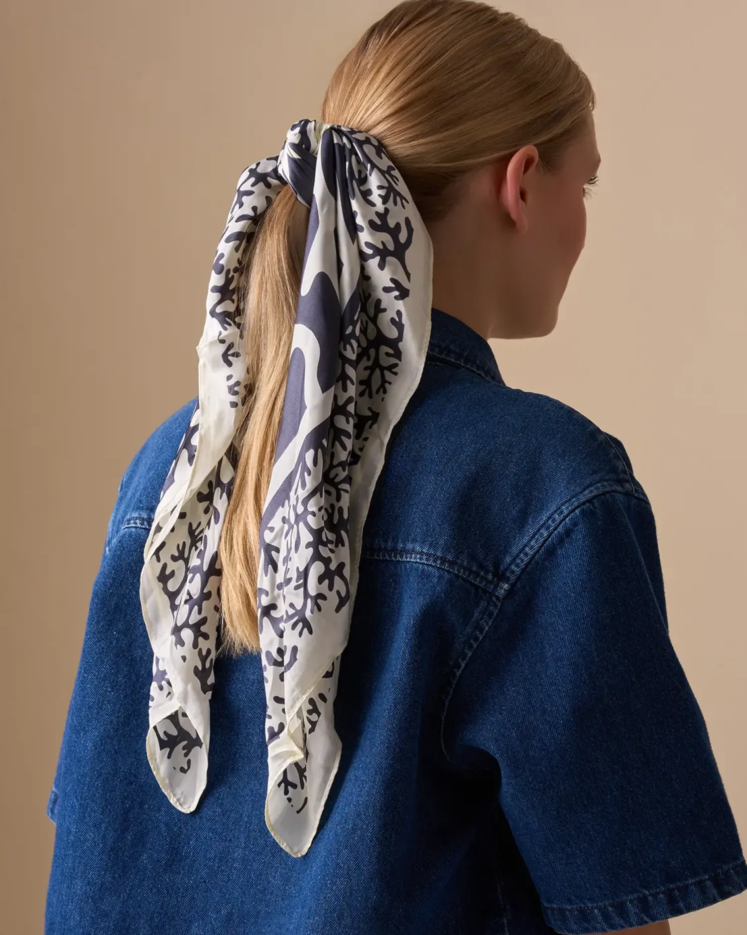 Bijou Brigitte Foulard - Coral Breeze