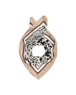 Bijou Brigitte Foulard - Elegant Brown Discount
