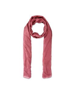 Bijou Brigitte Foulard en soie - Burgundy Clearance