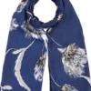 Bijou Brigitte Foulard - Floral Navy Clearance