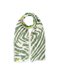 Bijou Brigitte Foulard - Green Pattern Hot