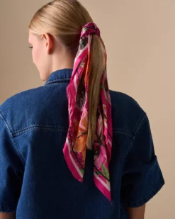 Bijou Brigitte Foulard - Pink Dreams Discount