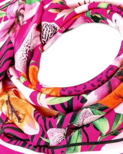 Bijou Brigitte Foulard - Pink Dreams Discount